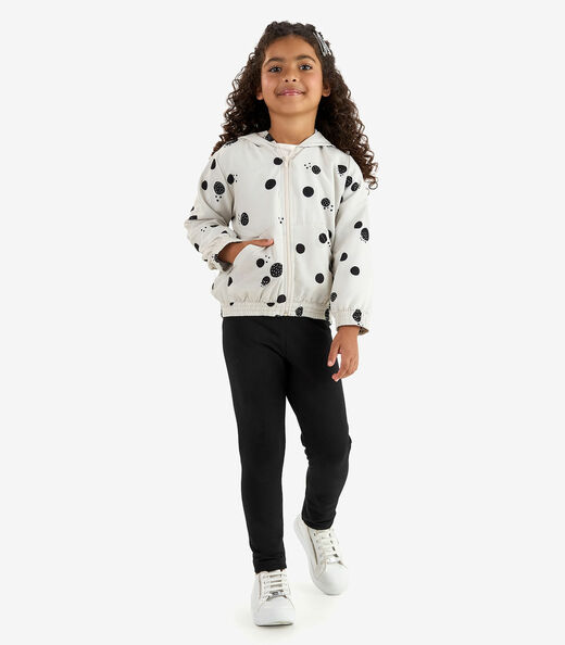 Jaqueta Corta-Vento Rovi Kids Branco