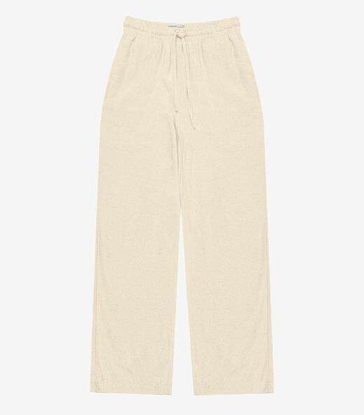 Calça Linho Strong Feminina Endless Bege