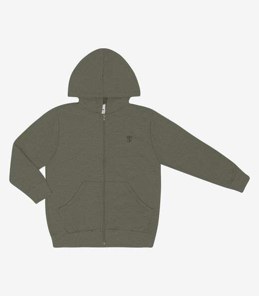 Image_Jaqueta Infantil Com Capuz Trick Nick Verde