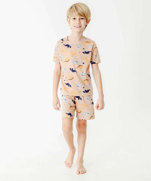 Pijama Infantil Estampado 2 a 12