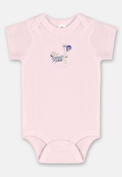 Conjunto Bebê Menina em Suedine Up Baby