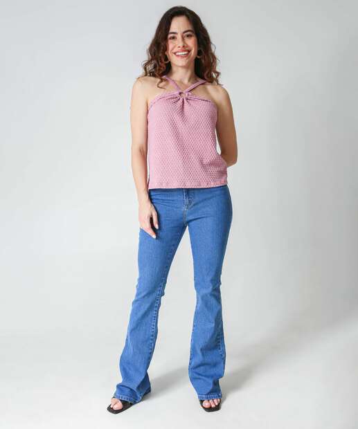 Blusa Regata Feminina Marisa Rosa