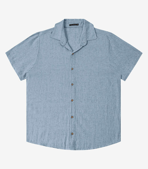 Image_Camisa Masculina Linho Strong Diametro Azul