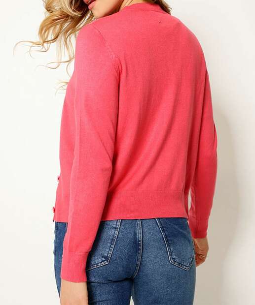 Cardigan Feminino Botões Marisa