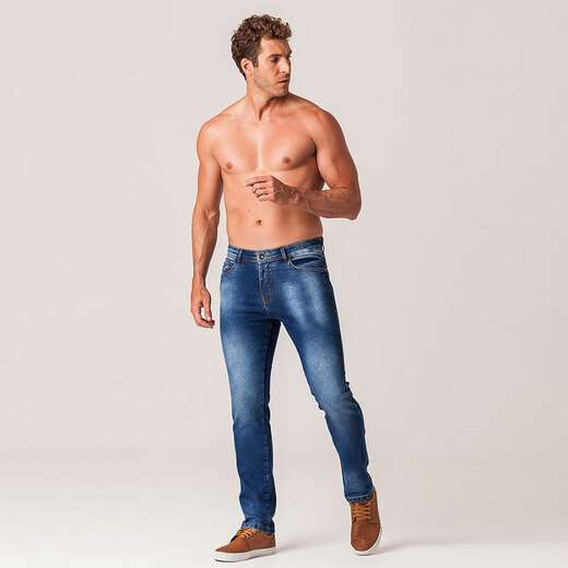 Image_Calça Jeans Slim Masculina Rock e Soda