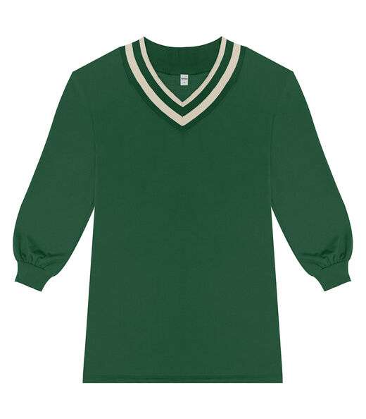 Vestido Feminino Moletom Rovitex Verde