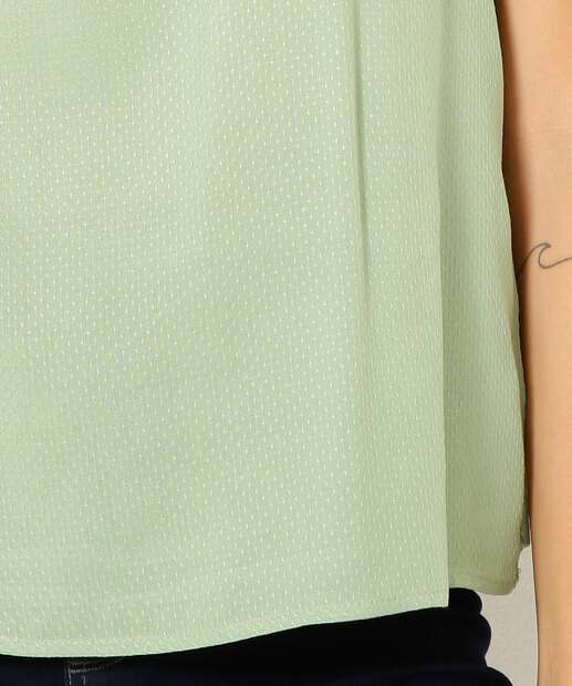 Blusa Regata Feminina Vazada Amarração Marisa