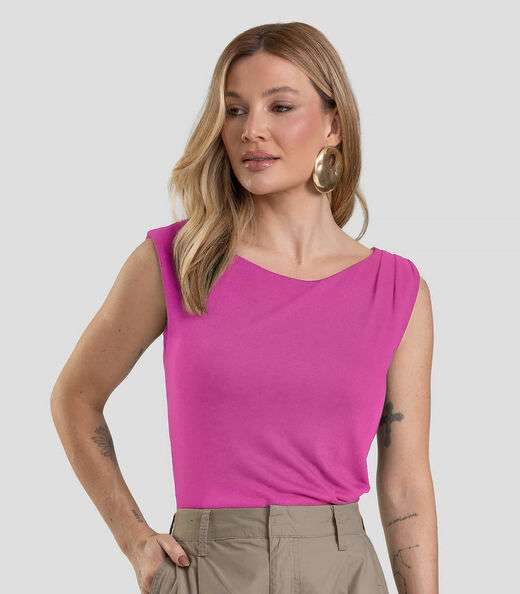 Image_Regata Feminina em Visco Tricot Dianna Rosa