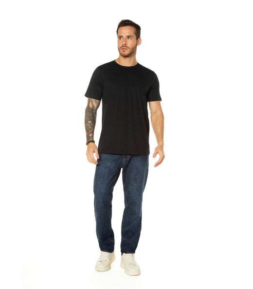 Image_Camiseta Básica Meia Malha Masculina CDKA Preto