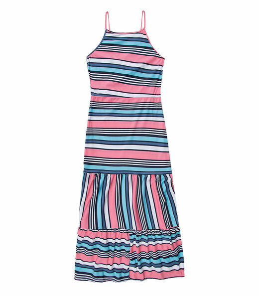 Vestido Feminino Longo De Alcinha Midsize Select Rosa