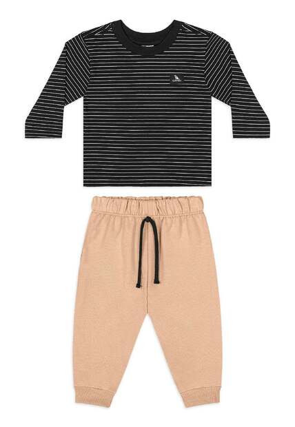 Conjunto Bebê Menino Camiseta Calça Quimby