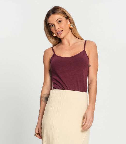 Image_Regata Cotton Básica Feminina Kohmar Vermelho
