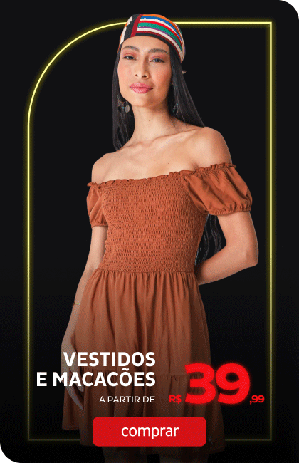 Vestidos a partir de R$39,99