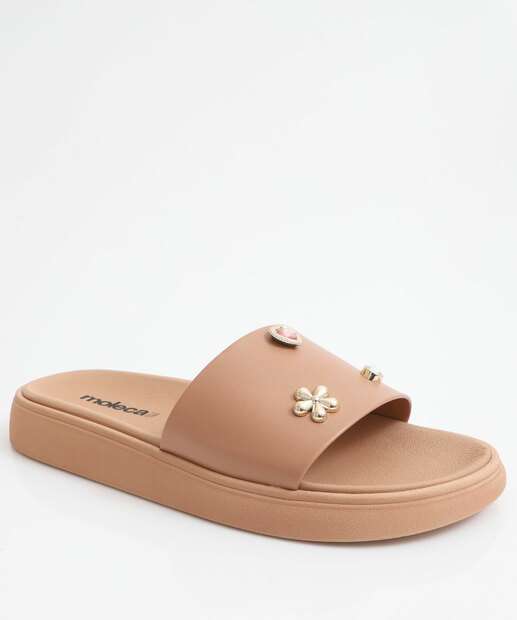 Image_Chinelo Feminino Slide Moleca Bege