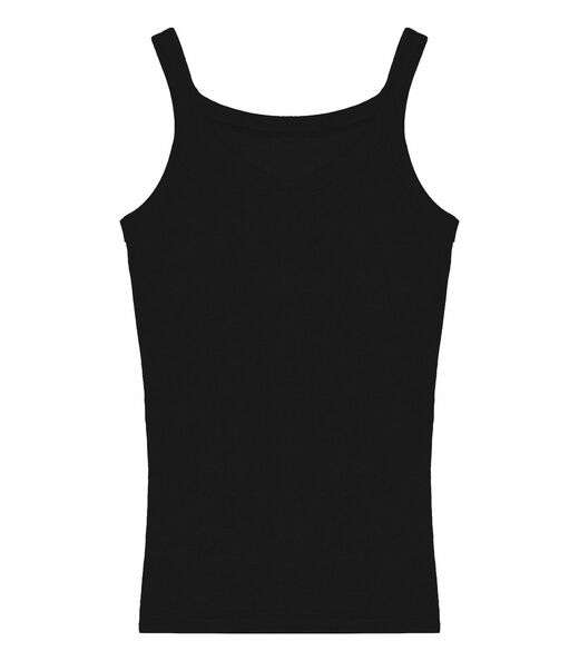 Regata Feminina Em Ribana Rovitex Preto