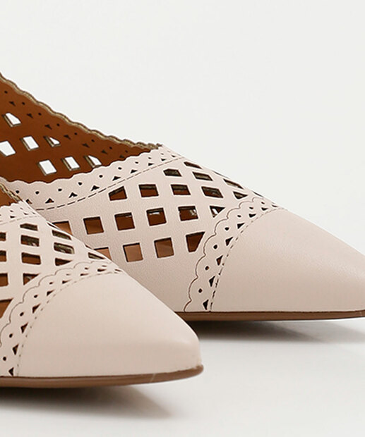 Scarpin Feminino Slingback Salto Fino Vizzano 