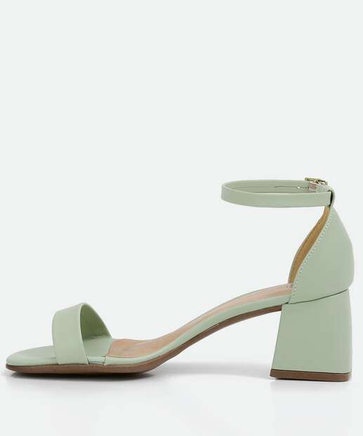 Sandália Salto Grosso Feminina Marisa