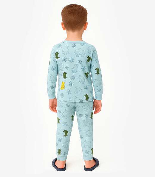 Pijama Masculino Infantil Select Azul