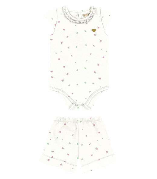 Conjunto Infantil Feminino Trick Nick Bege