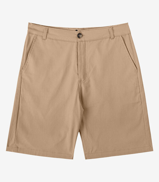 Bermuda Masculina em sarja Diametro Marrom