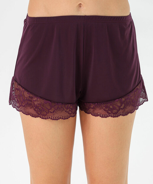 Baby Doll Liganete Alças Finas Marisa Roxo