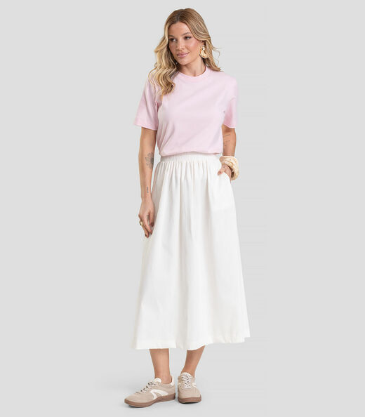 T- Shirt Feminina Lisa Dianna Rosa