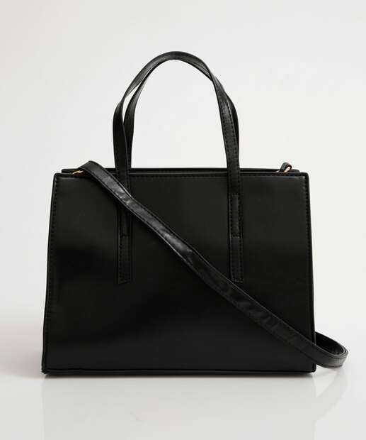 Bolsa Transversal Feminina Marisa Preto