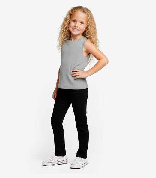 Image_Regata Básica Infantil Lisa Soletex Cinza