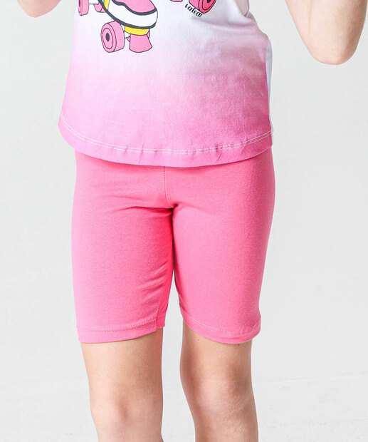 Conjunto Infantil Estampa Patins Tam 4 a 10