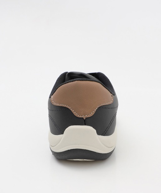 Sapatênis Masculino Casual Preto