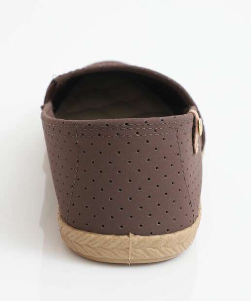 Alpargata Feminina Nobuck Moleca Marrom