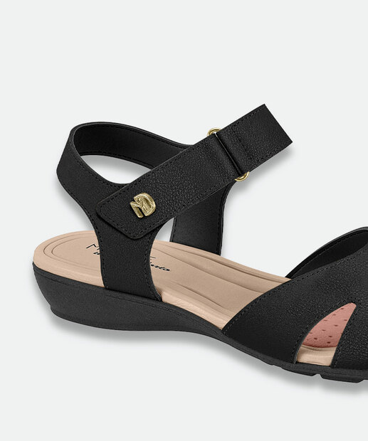 Sandália Feminina Rasteira Modare 7127262 Preto