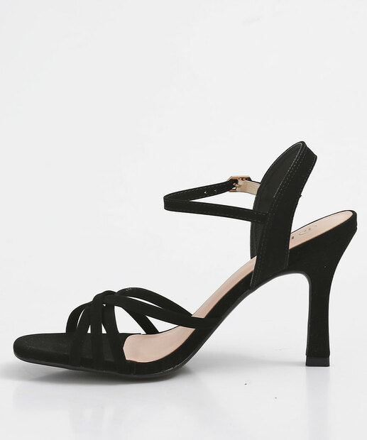 Sandália Salto Fino Feminina Tiras Bebecê 