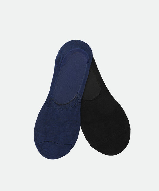 Image_Kit 2 Pares Meias Masculina Sapatilhas Marisa Branco