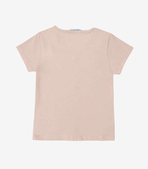 Blusa Infantil Manga Curta Trick Nick Rosa