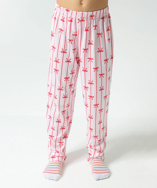 Pijama Infantil Marisa Rosa Tam 4 a 12