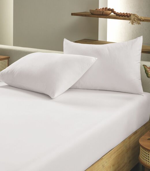 Jogo De Cama Solteiro Toque Acetinado Altenburg Branco