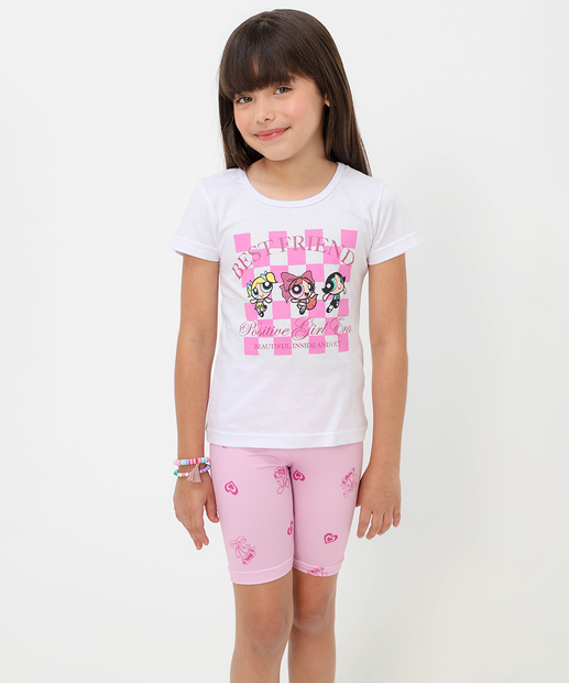 Image_Conjunto Infantil Meninas Super Poderosas Tam 4 a 10 Off White