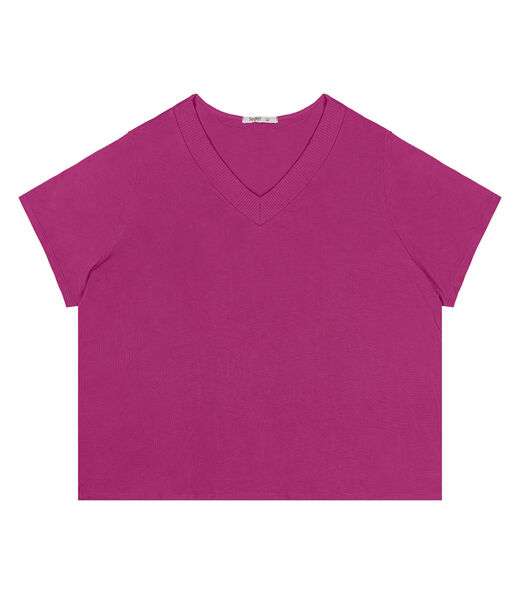 Blusa Feminina Plus Size Secret Glam Roxo