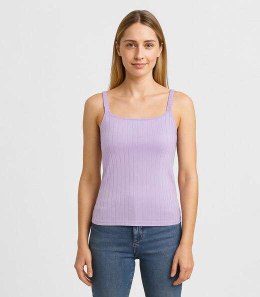 Blusa Feminina De Alça Seletc Roxo