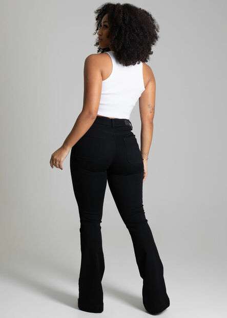 Calça Sarja Sawary Flare - 277632