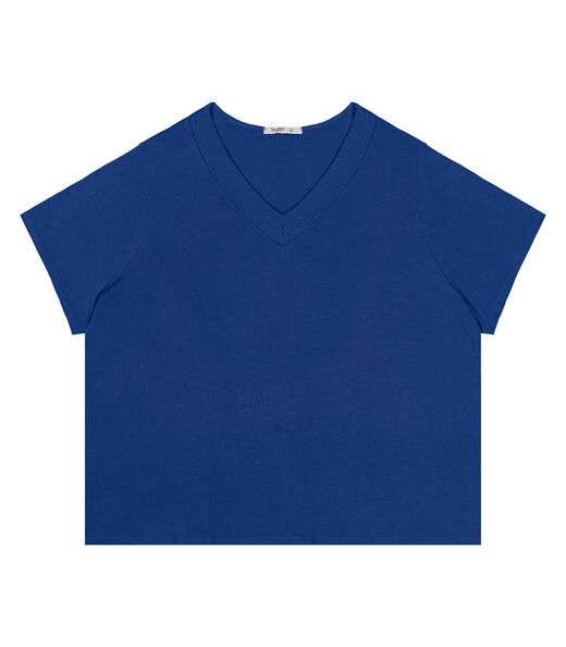 Blusa Feminina Plus Size Secret Glam Azul