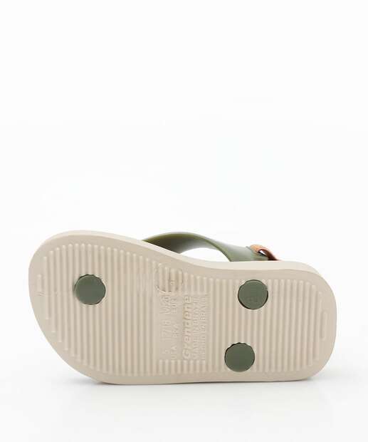 Chinelo Ipanema Infantil Bebê Leão Bege