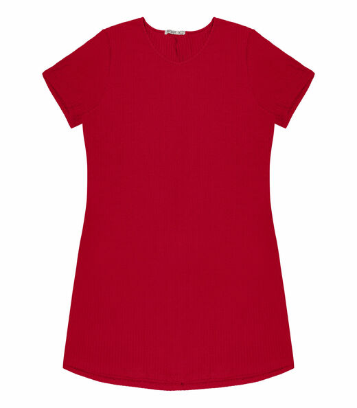 Vestido Feminino Plus Size Secret Glam Vermelho