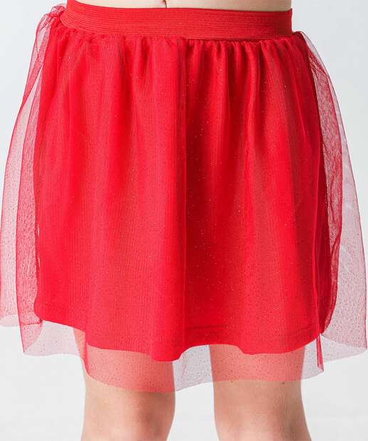 Conjunto Infantil Tule Minnie Disney Tam 4 a 10