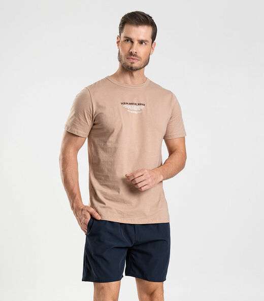 Image_Bermuda Masculina Lisa De Microfibra Long Bong Azul