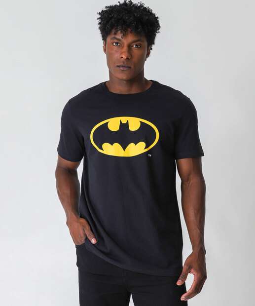 Image_Camiseta Masculina Batman Warner Bros Preto