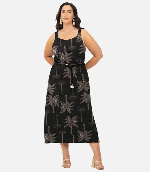 Vestido Midi Preto