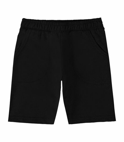 Bermuda Básica Infantil Masculina Rovitex Kids Preto