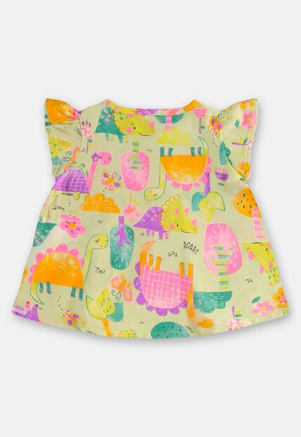 Conjunto Bata Calcinha Dinossauros Up Baby